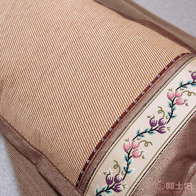 柔依廠家直銷 新款加厚冰絲涼席枕套，夏季清倉(cāng)批發(fā)優(yōu)選